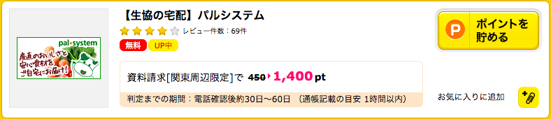 6月最新 パルシステムをポイントサイト経由で資料請求すると最大00p貰えるキャンペーン中 マイル女子